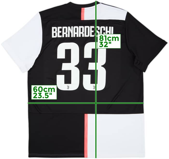 2019-20 Juventus Home Shirt Bernardeschi#33 - 10/10 - (XL)