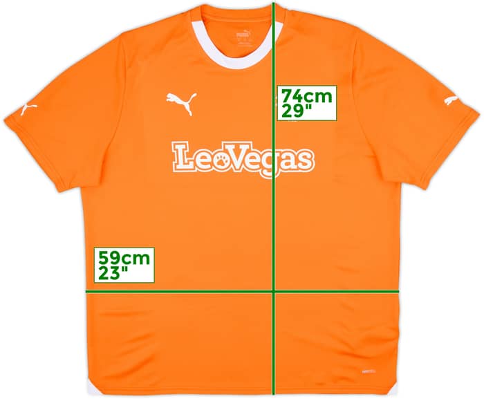 2023-24 Blackpool Home Shirt - 8/10 - (XXL)