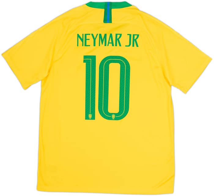 2018-19 Brazil Home Shirt Neymar #10 (L)