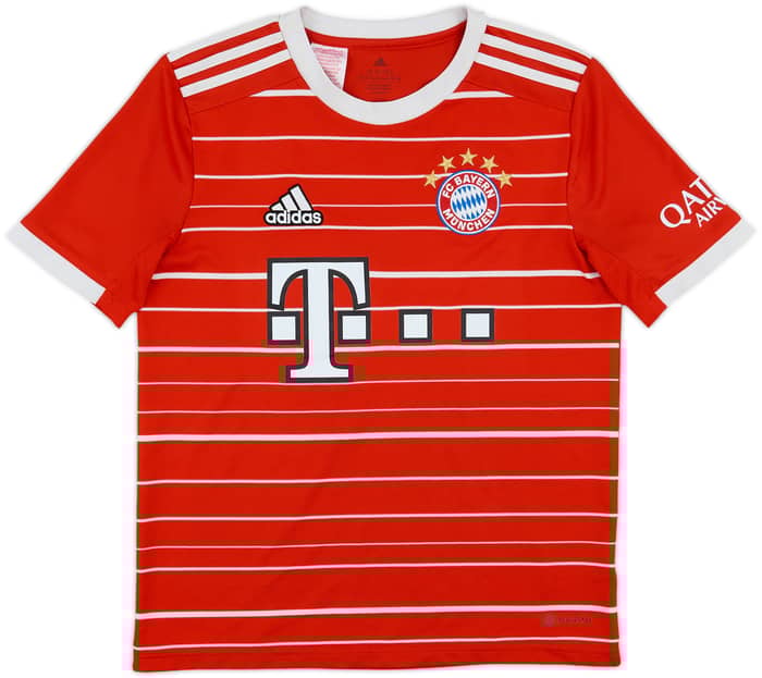 2022-23 Bayern Munich Home Shirt - 7/10 - (L.Boys)