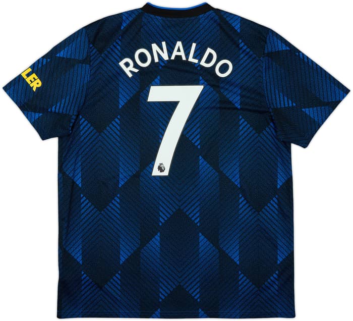 2021-22 Manchester United Third Shirt Ronaldo #7 - 10/10 - (XL)