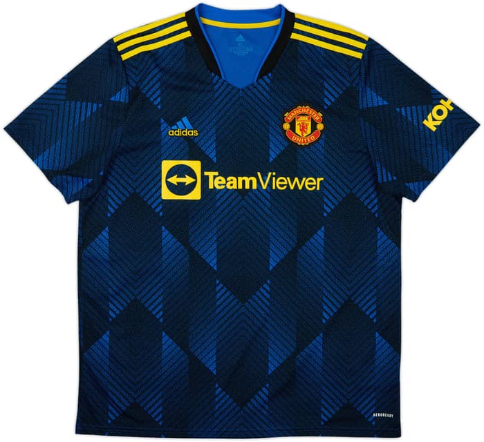 2021-22 Manchester United Third Shirt Ronaldo #7 - 10/10 - (XL)