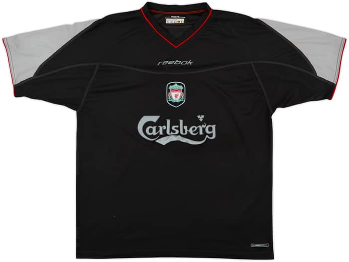 2002-04 Liverpool Away Shirt Gerrard #17 - 8/10 - (L)
