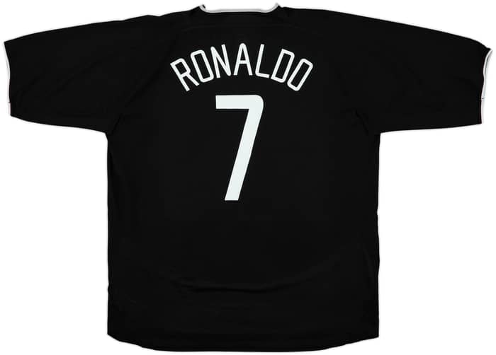 2003-05 Manchester United Away Shirt Ronaldo #7 - 7/10 - (XXL)