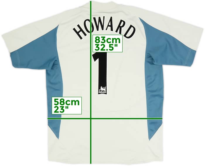 2004-05 Manchester United GK S/S Shirt Howard #1 - 8/10 - (XL)