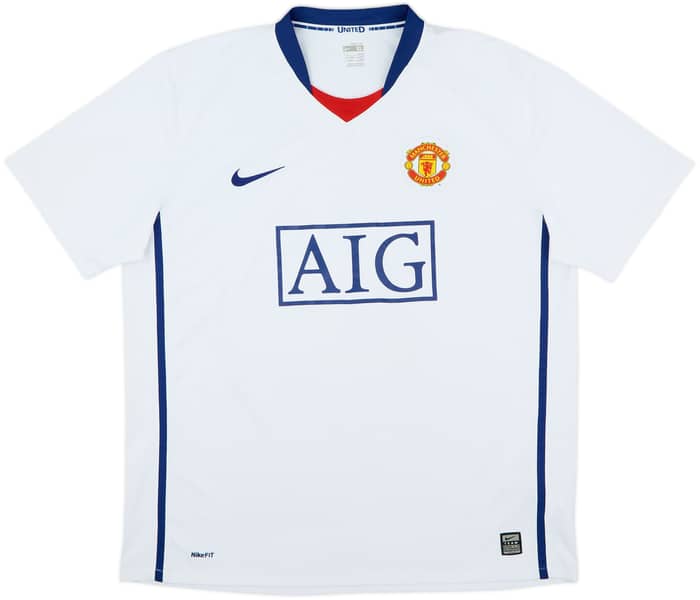 2008-10 Manchester United Away Shirt Ronaldo #7 - 8/10 - (XL)