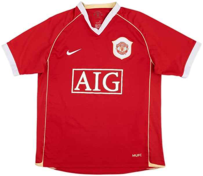 2006-07 Manchester United Home Shirt Ronaldo #7 - 7/10 - (M)