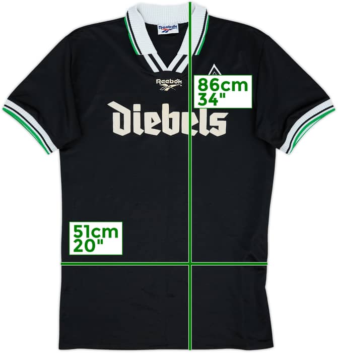 1996-97 Borussia Monchengladbach Away Shirt - 5/10 - (L)