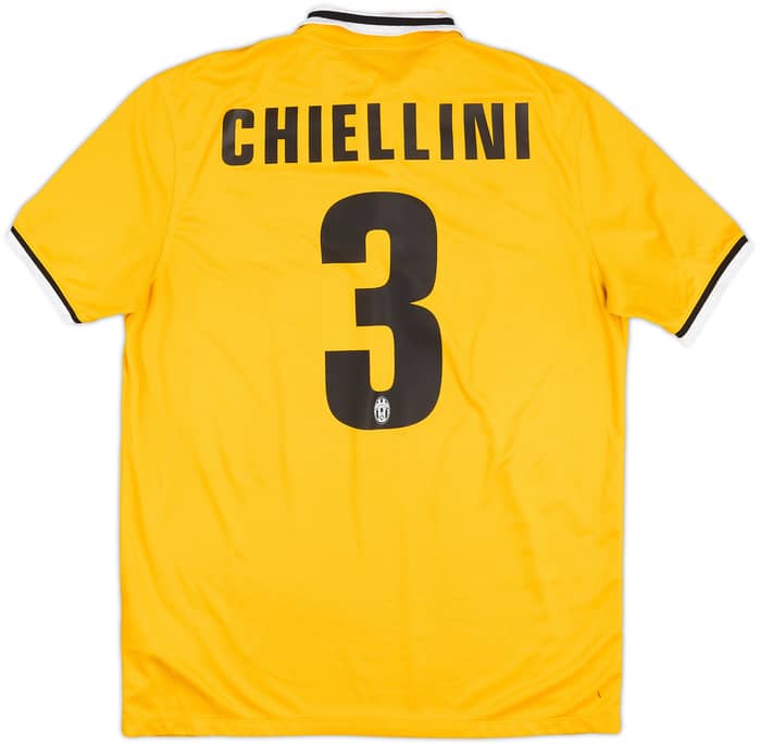 2013-14 Juventus Away Shirt Chiellini #3 - 7/10 - (L)
