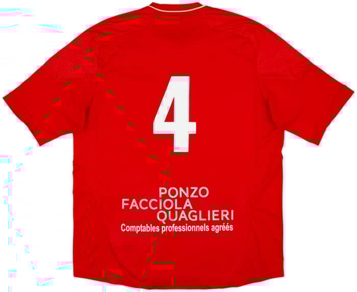 2012-14 Russia Home Shirt #4 - 9/10 - (L)