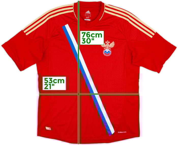 2012-14 Russia Home Shirt #4 - 9/10 - (L)