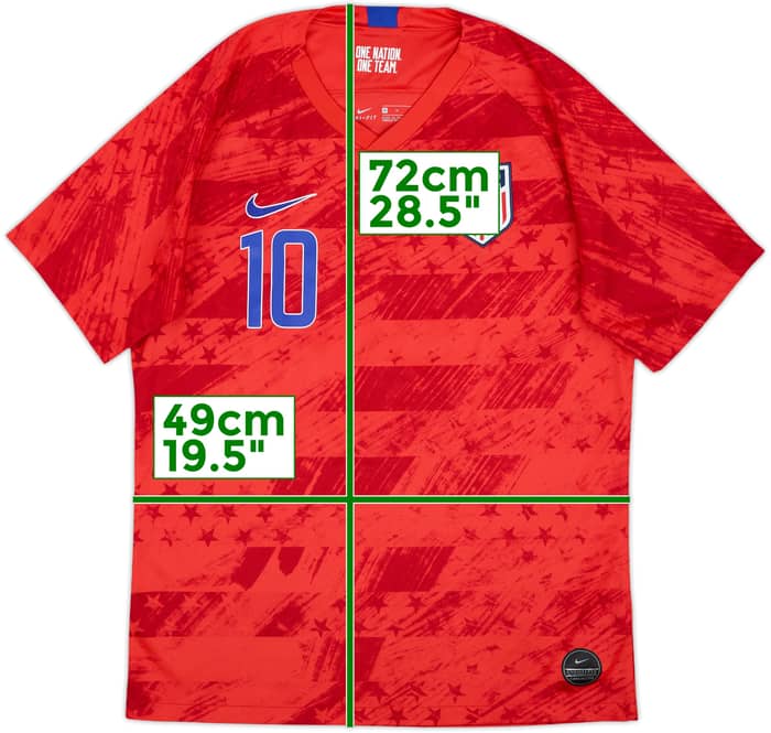 2019-20 USA Away Shirt #10 - 5/10 - (M)