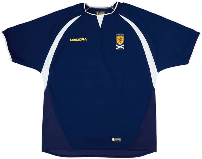 2003-05 Scotland Home Shirt - 7/10 - (L)