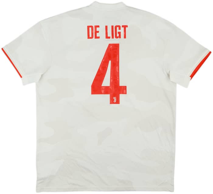 2019-20 Juventus Away Shirt De Ligt #4 - 9/10 - (XL)