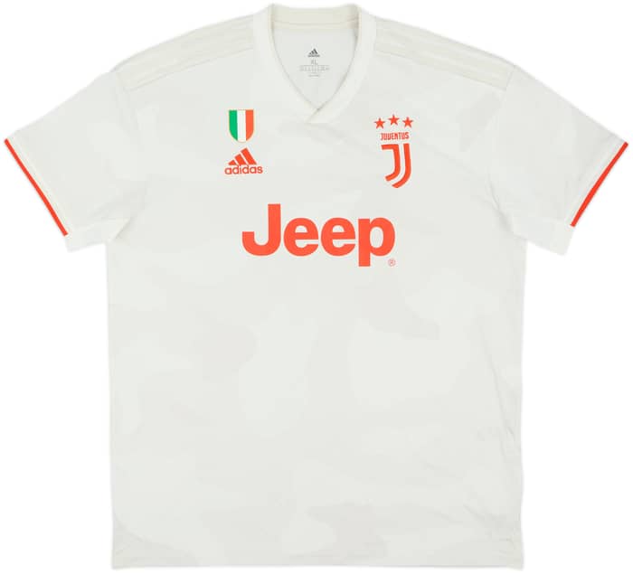 2019-20 Juventus Away Shirt De Ligt #4 - 9/10 - (XL)