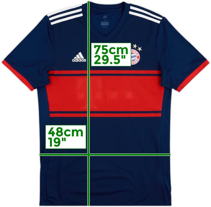 2017-18 Bayern Munich Away Shirt - 4/10 - (M)