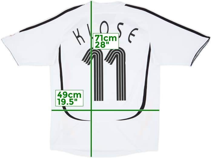 2005-07 Germany Home Shirt Klose #11 - 6/10 - (XL.Boys)