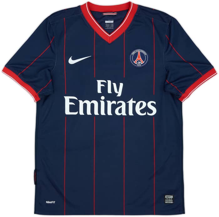 2009-10 Paris Saint-Germain Home Shirt Makelele #4 - 8/10 - (S)
