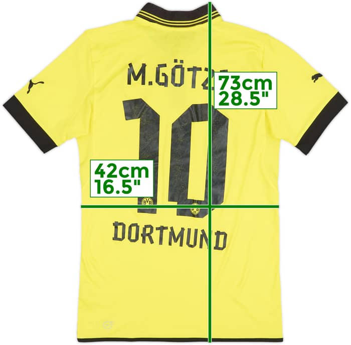 Camiseta de local del Borussia Dortmund 2012-13 M.Gotze #10 - 5/10 - (S)