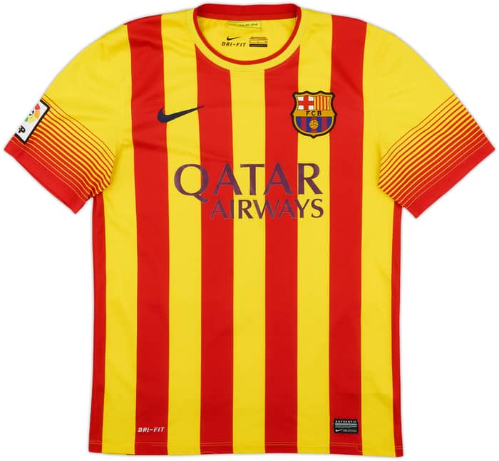 2013-15 Barcelona Away Shirt Messi #10 - 6/10 - (S)