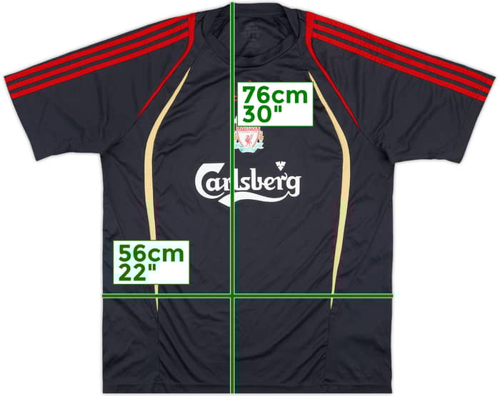 2009-10 Liverpool adidas Training Shirt - 4/10 - (XL)