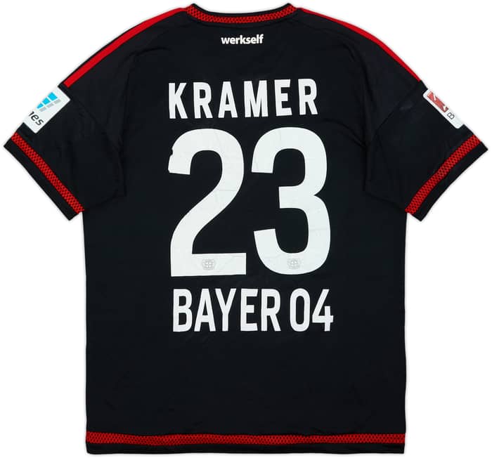 2015-16 Bayer Leverkusen Home Shirt Kramer #23 - 4/10 - (L)