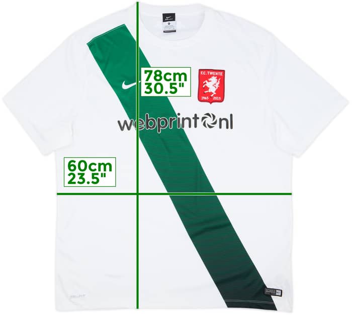 Camiseta de la tercera equipación del FC Twente 2015-16 - 8/10 - (XL)