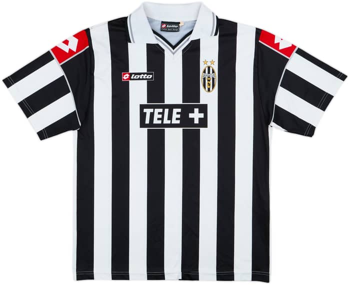 2000-01 Juventus Basic Home Shirt #4 - 8/10 - (XL.Boys)