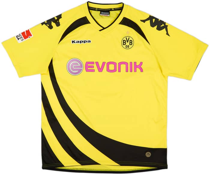 2010-11 Borussia Dortmund Winter Home Shirt - 9/10 - (XL)