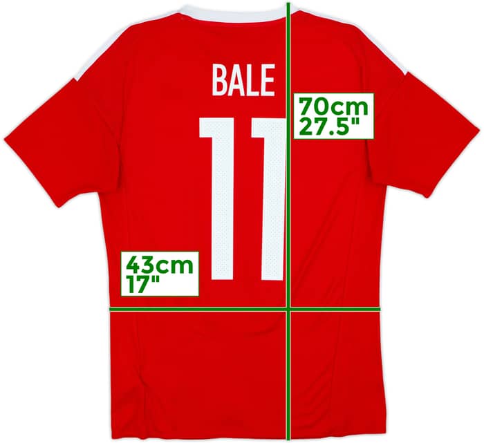 2016-17 Wales Home Shirt Bale #11 - 8/10 - (S)