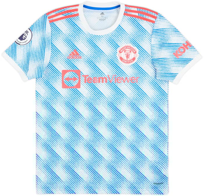 2021-22 Manchester United Away Shirt B.Fernandes #18 - 8/10 - (M)