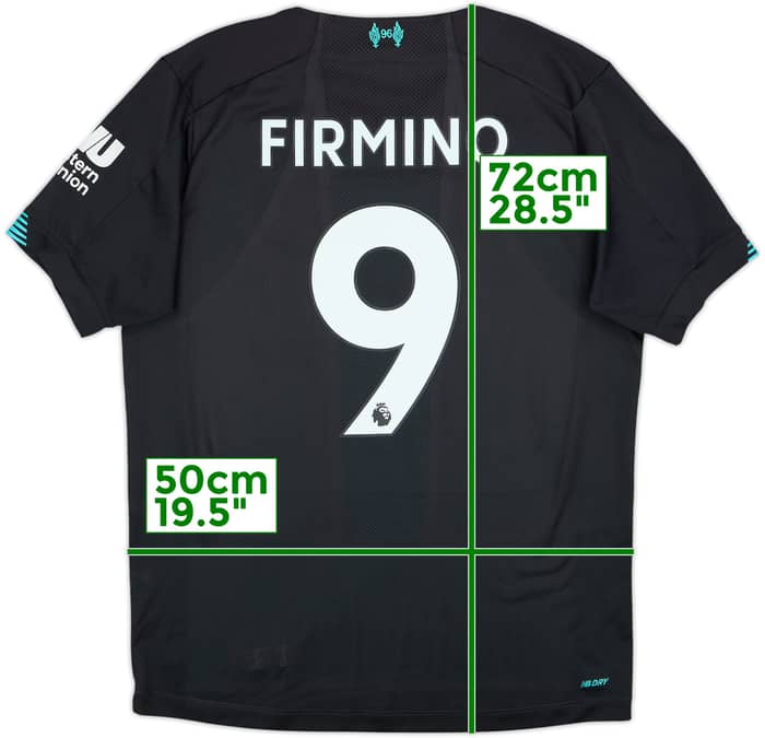2019-20 Liverpool Third Shirt Firmino #9 - 9/10 - (M)