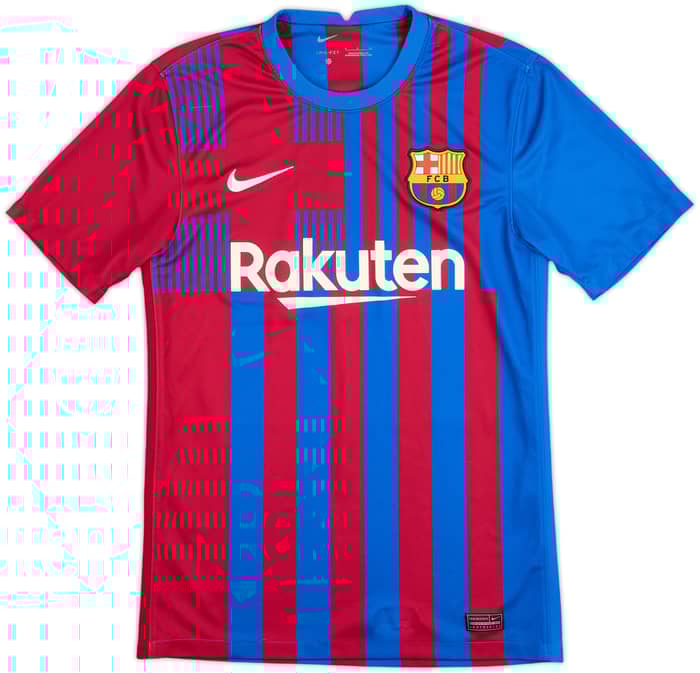 2021-22 Barcelona Home Shirt Gavi #30 - 9/10 - (S)