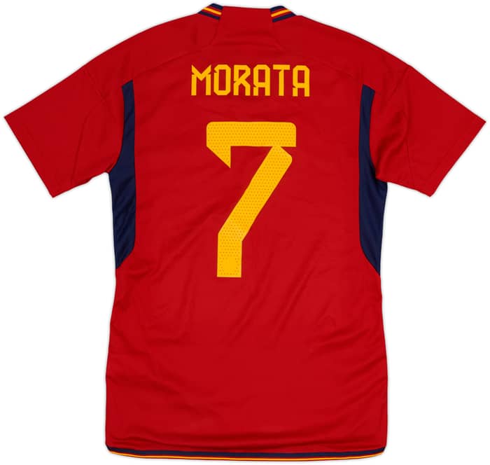 2022-23 Spain Home Shirt Morata #7 (S)