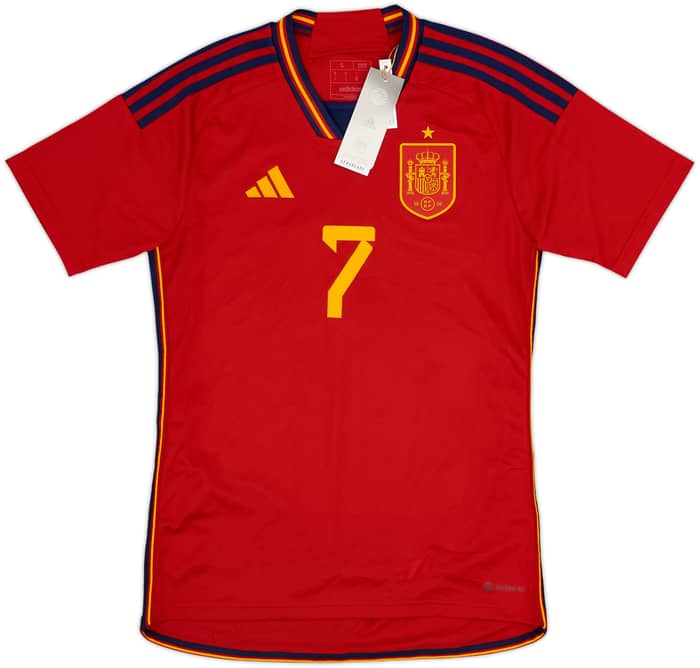 2022-23 Spain Home Shirt Morata #7 (S)