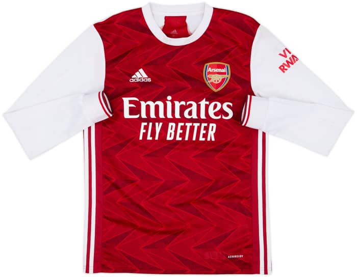 2020-21 Arsenal Home L/S Shirt Odegaard #11 - 8/10 - (S)