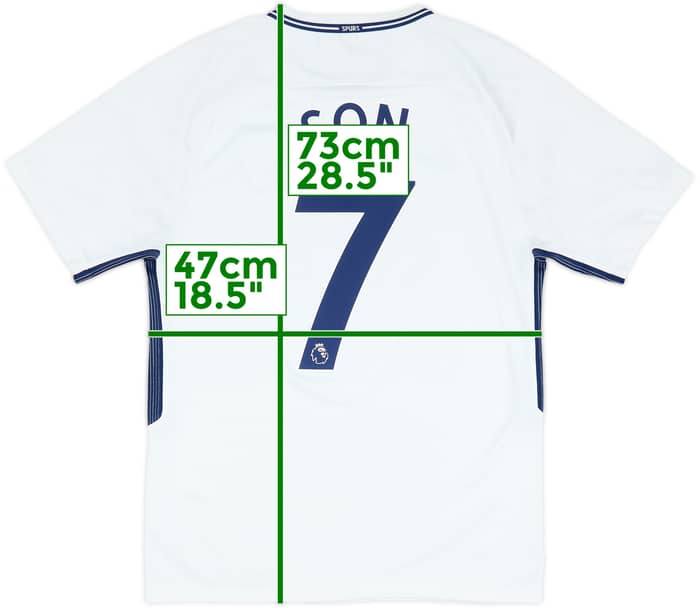 2017-18 Tottenham Home Shirt Son #7 - 6/10 - (S)