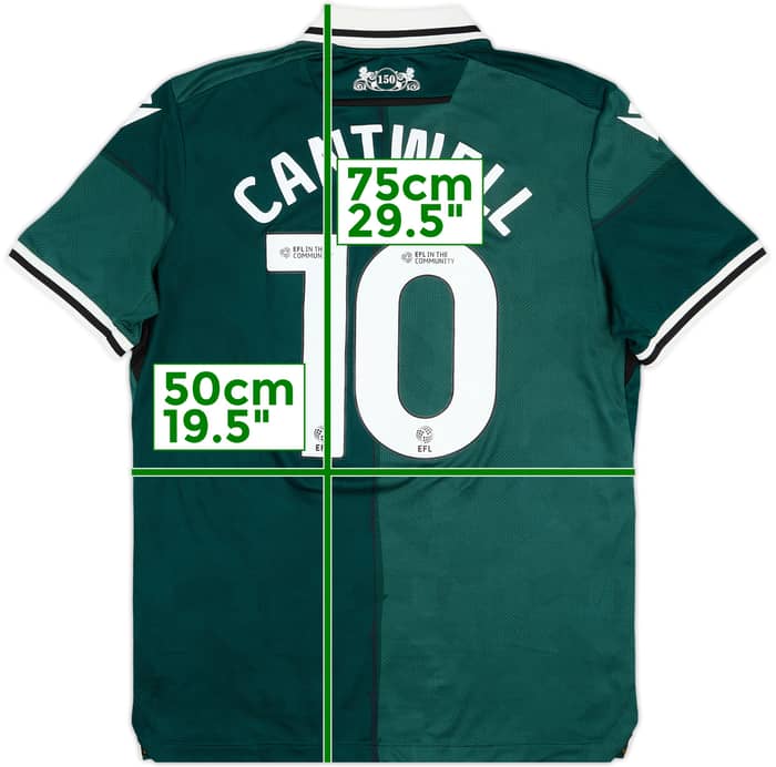 2025-26 Blackburn Rovers Third Shirt Cantwell #10 - 8/10 - (L)