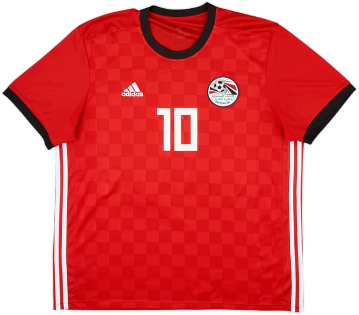 2018-19 Egypt Home Shirt Salah #10 - 8/10 - (XL)
