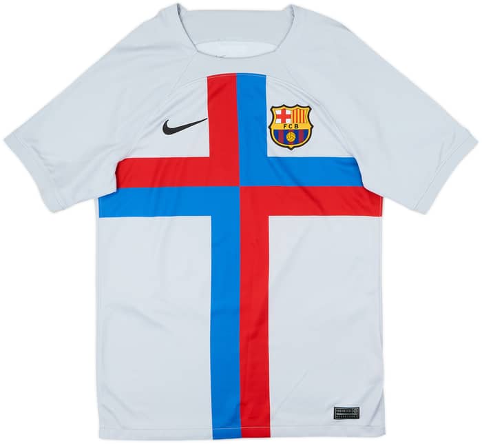 2022-23 Barcelona Third Shirt Lewandowski #9 - 8/10 - (S)