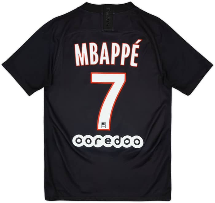 2019-20 Paris Saint-Germain Fourth Shirt Mbappe #7 - 8/10 - (XS)