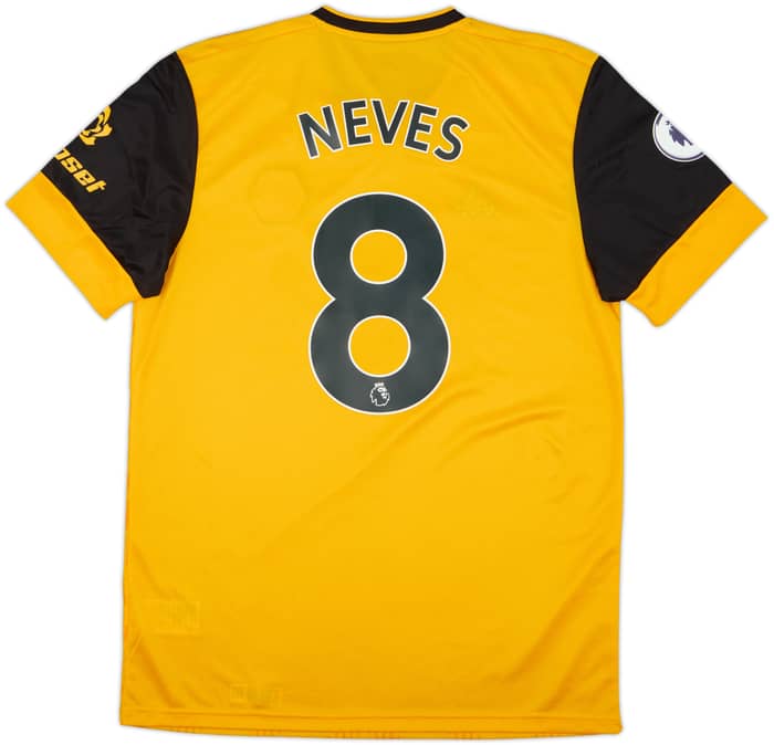 2020-21 Wolves Home Shirt Neves #8 - 10/10 - (M)