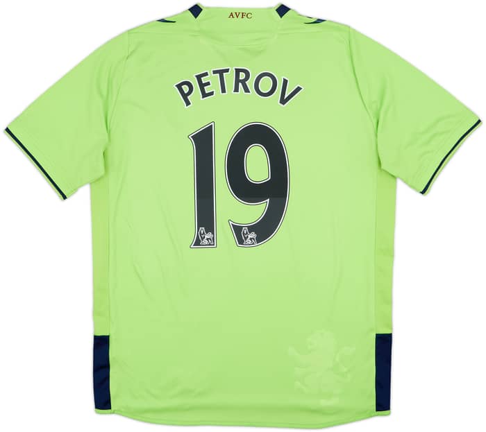 2012-13 Aston Villa Away Shirt Petrov #19 - 7/10 - (L)