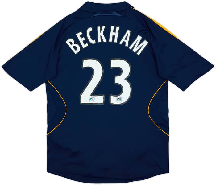 2007-08 LA Galaxy Away Shirt Beckham #23 - 4/10 - (M)