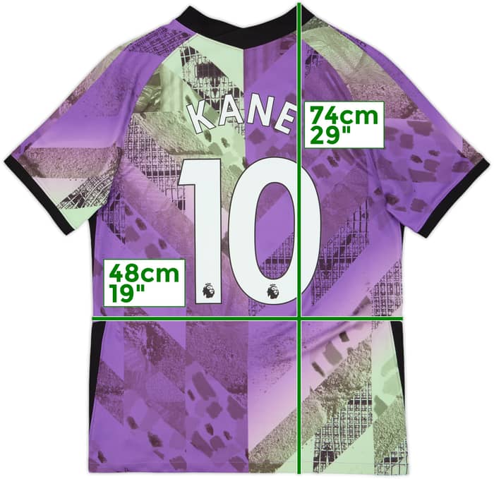 2021-22 Tottenham Third Shirt Kane #10 - 8/10 - (M)