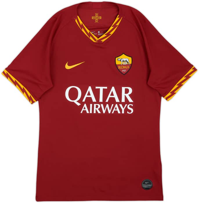 2019-20 Roma Home Shirt Dzeko #9 - 9/10 - (S)