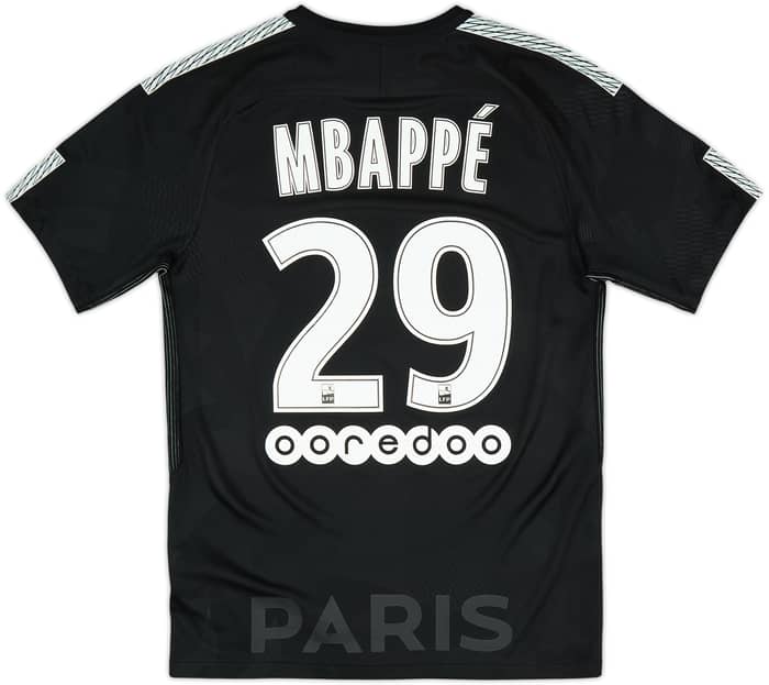 2017-18 Paris Saint-Germain Third Shirt Mbappe #29 - 9/10 - (S)