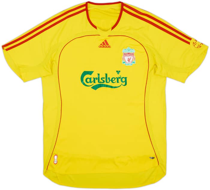 2006-07 Liverpool Visitante Camiseta Gerrard #8 - 6/10 - (XL)