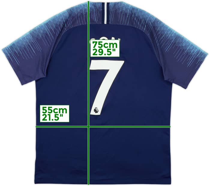 2018-19 Tottenham Away Shirt Son #7 - 9/10 - (L)