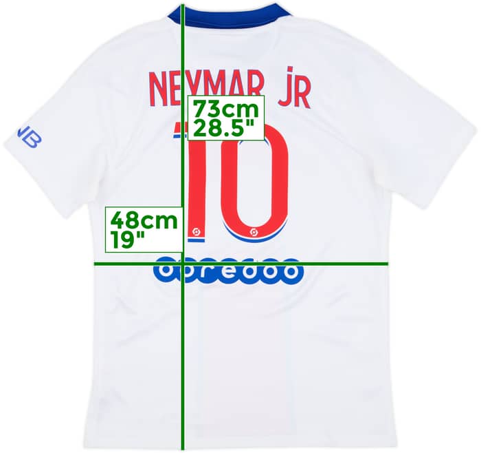 Camiseta de visitante del Paris Saint-Germain 2020-21 Neymar Jr #10 - 10/10 - (M)